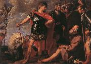 CRAYER, Gaspard de Alexander and Diogenes fdgh oil on canvas